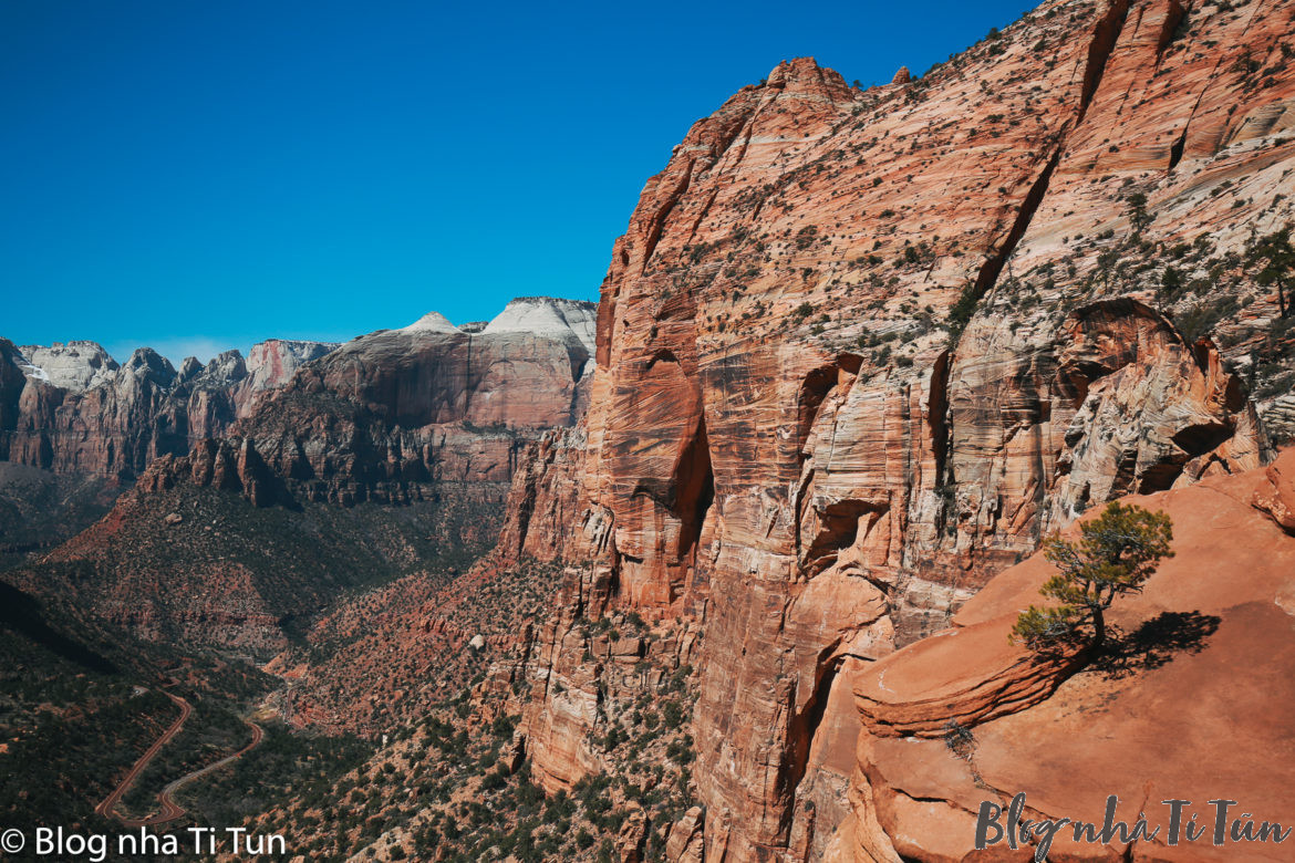 Những cung đường hiking tuyệt đẹp ở Zion National Park – Kinh nghiệm với Canyon Overlook Trail